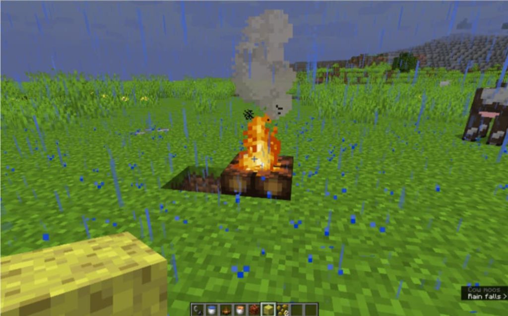are there campfires in mc pocket edition
