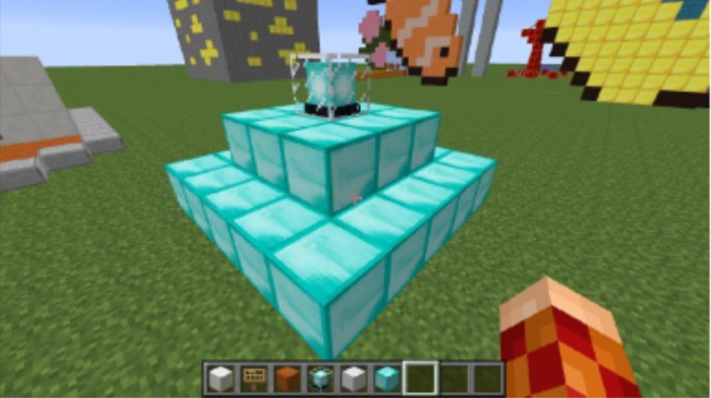 Minecraft: How to Build a Beacon Pyramid (Step By Step) 