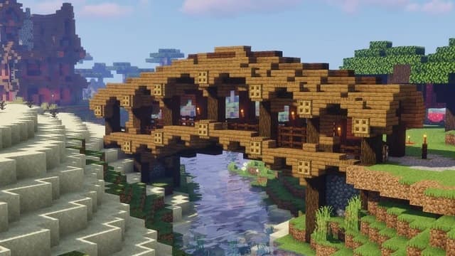 How to build best Bridge in Minecraft