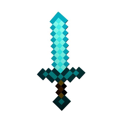 How to craft a Diamond Sword in Minecraft