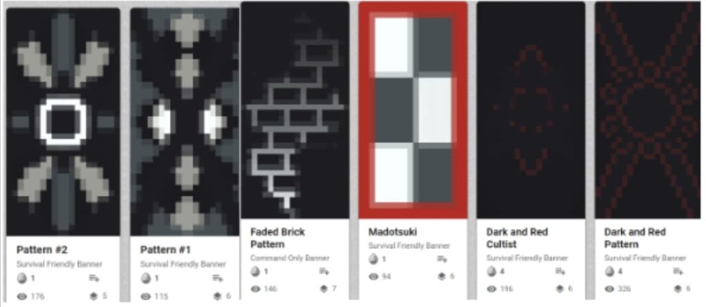 Cách tạo và sử dụng các mẫu biểu ngữ trong Minecraft