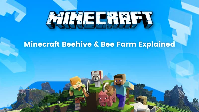 Minecraft Beehive & Bee Farm expliqué