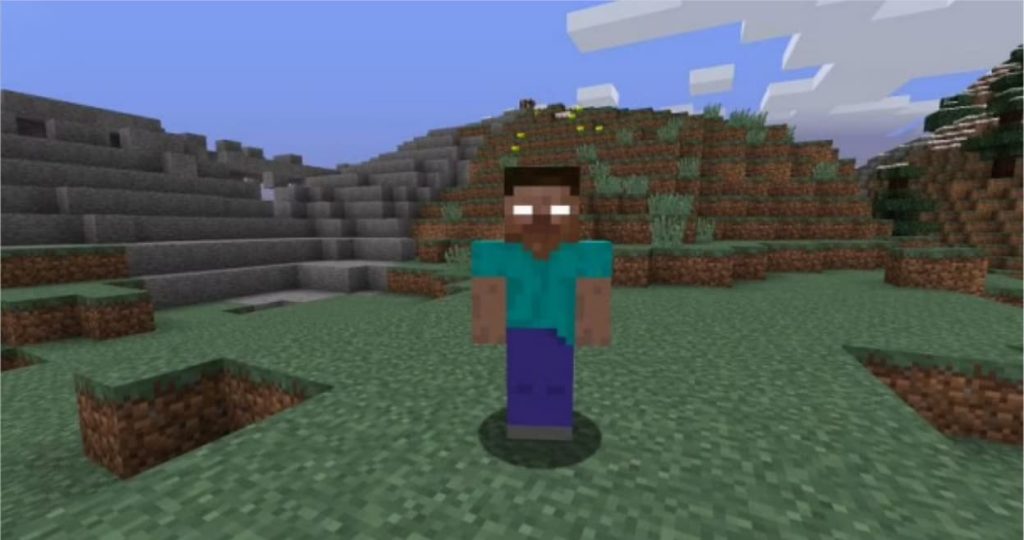 How do I enter the kids' Minecraft Realm as Herobrine and scare them? : r/ Minecraft