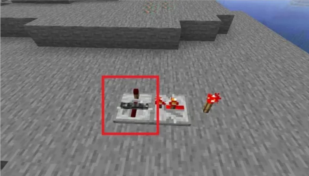 minecraft how to make a redstone repeater