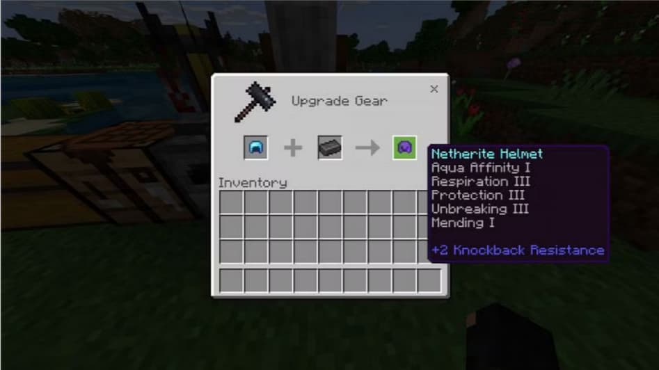 Smithing Table in Minecraft