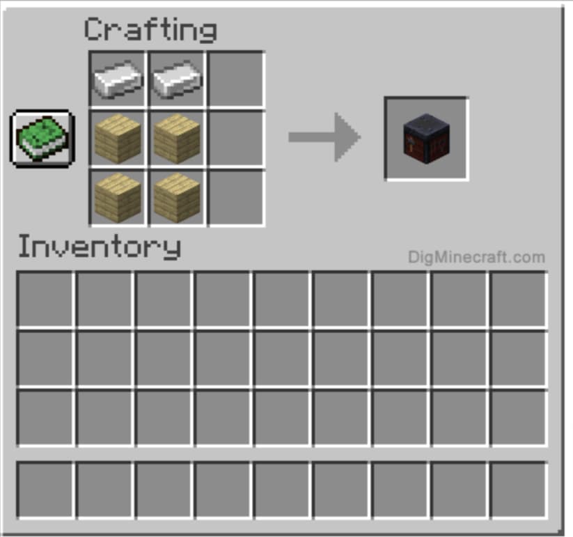 Smithing Table in Minecraft