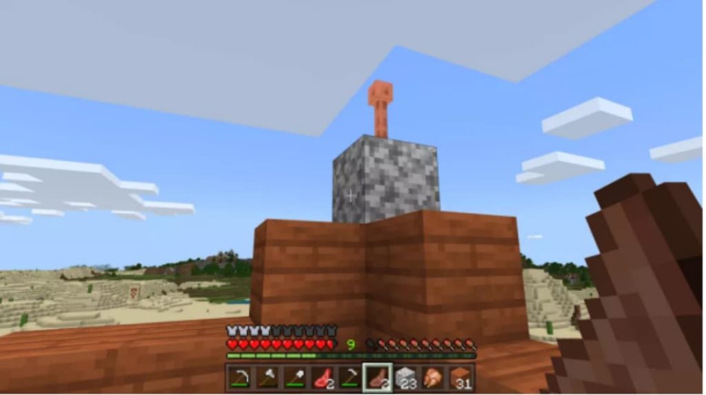 Steps to craft Lighting Rod in Minecraft and its uses