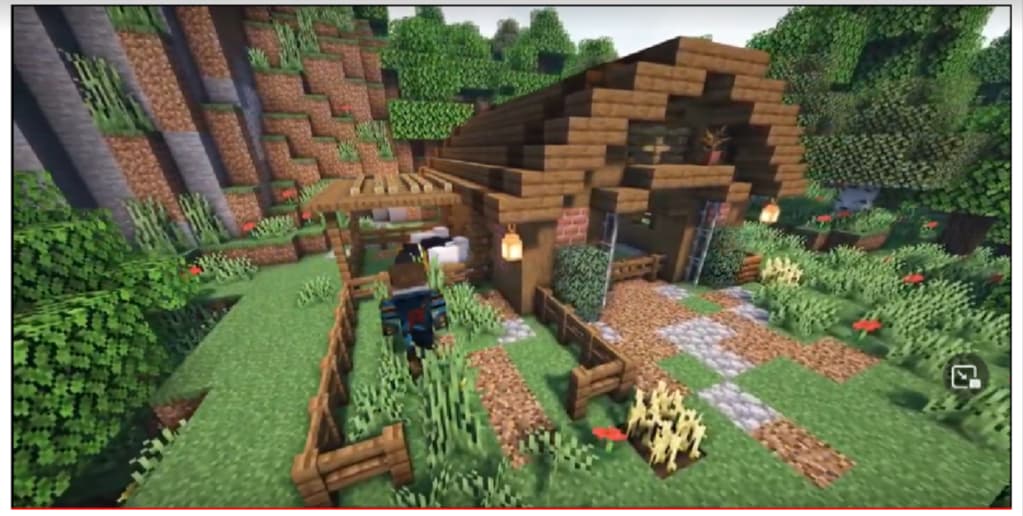 minecraft barn design