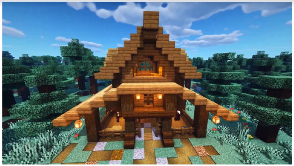 Barn in Minecraft