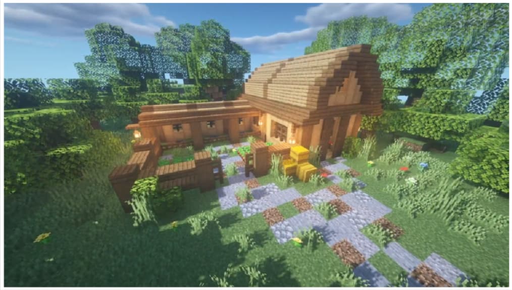 Barn in Minecraft