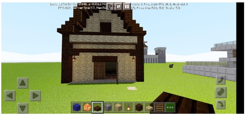 minecraft barn design