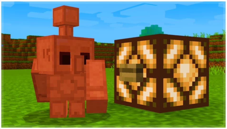 Copper Golem in Minecraft