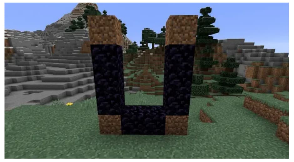 Nerther Portal in Minecraft