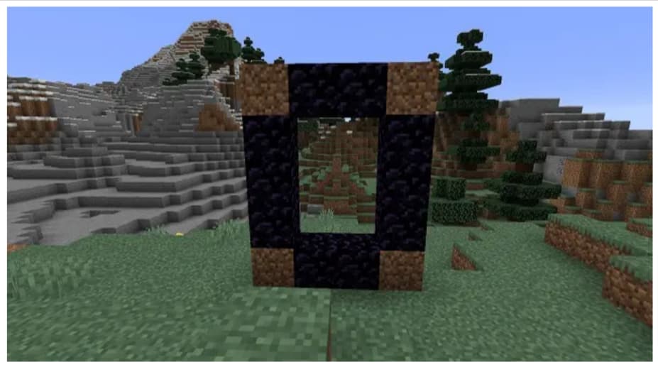 Nerther Portal in Minecraft