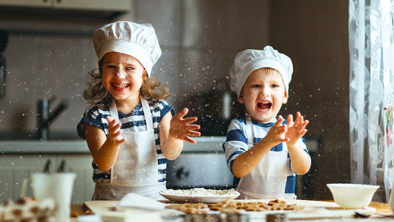 Baking summer camp activities