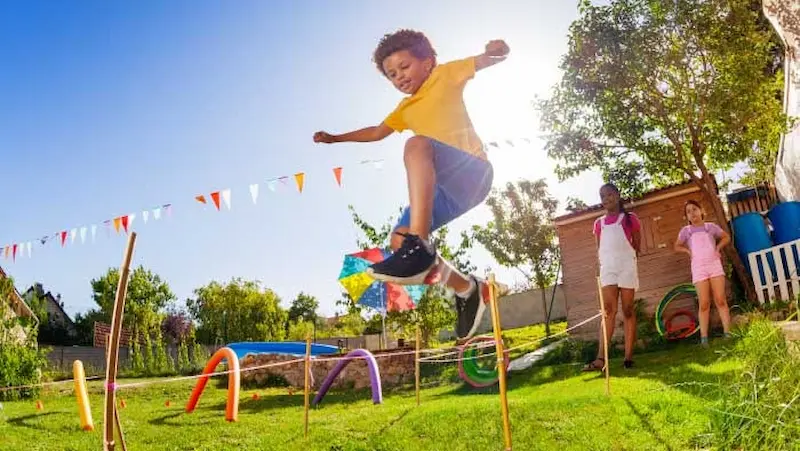 Human Ring Toss Game - Summer Outdoor Game for Kids & Adults