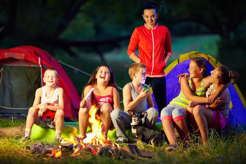 campfire summer camp