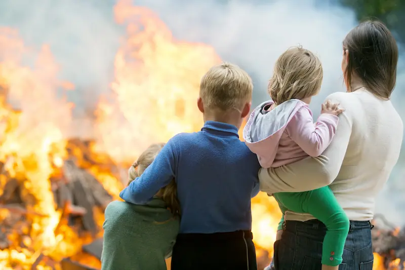 Fire child safety