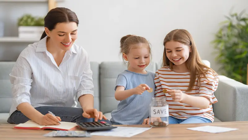 teaching children about finances