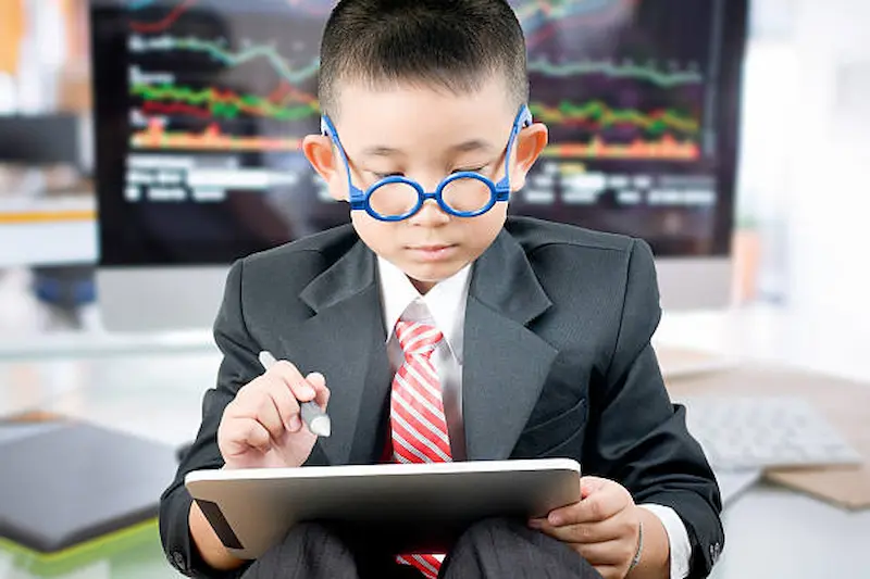 A Day in the Life of a Kid Day Trader