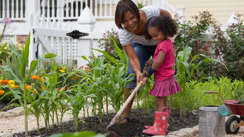 Educational gardening tools for children